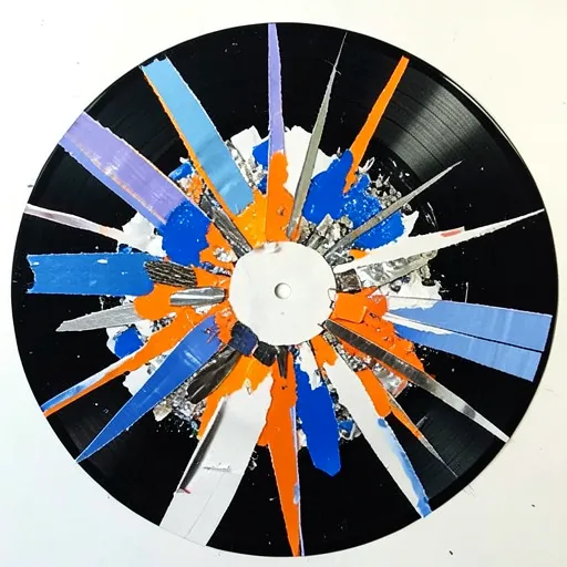 Mixed-Media Collage cover art example